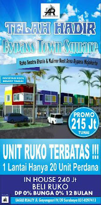 jual ruko mojokerto