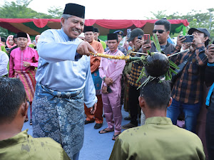 Bupati Alfedri Ingin Mandi Belimau Besamo, Masuk di Kalender Iven Kebudayaan Tahunan Kabupaten Siak. 