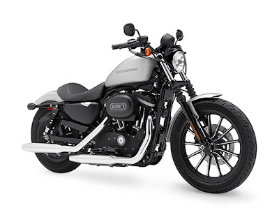 2010 Harley-Davidson Sportster 883 Iron XL883N Front Angle View