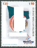 commerorative stamp for 1999 Cricket World Cup