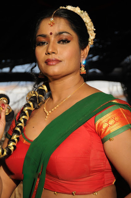 Jayavani Big Cleavage Exposing Photos