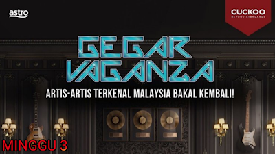 Senarai Lagu Konsert Gegar Vaganza 2019 Minggu 3