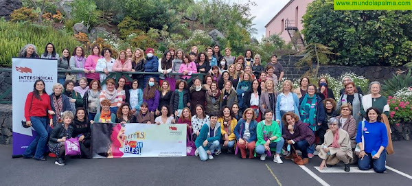 Éxito de las Jornadas de la Mujer 2022, de la Confederación Intersindical Celebradas en La Palma este fin de semana, en el Parador Nacional, en Breña Baja