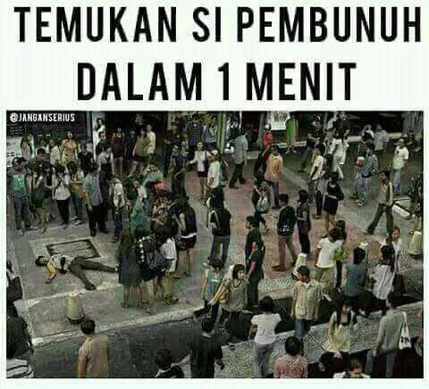 Temukan Si Pembunuh dalam 1 Menit