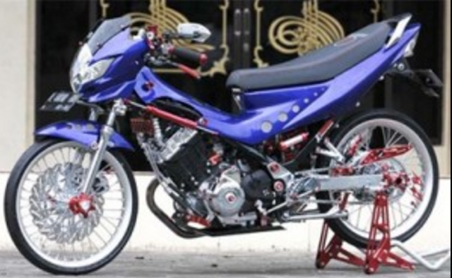 modifikasi satria fu 150 minimalis