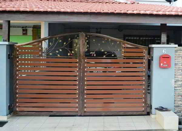  Pagar  Rumah Moden Desainrumahid com