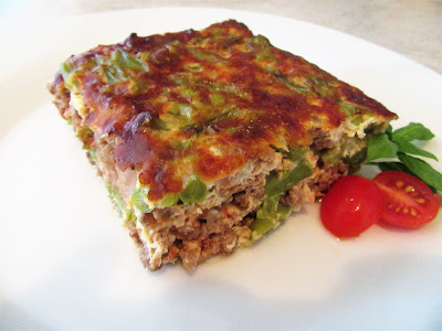 Složenac - musaka s mahunama / Casserole - moussaka with green string beans