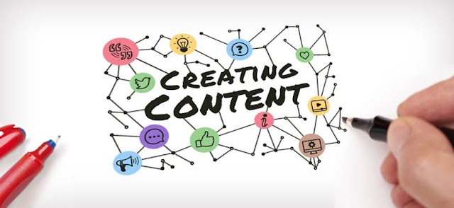 How to create or add contents to your blog or website. 