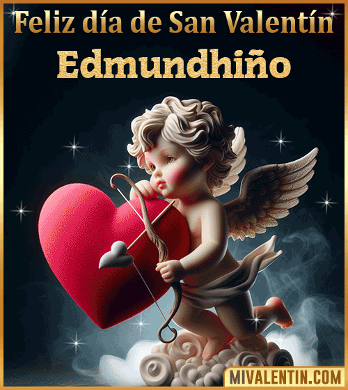 Gif de cupido feliz día de San Valentin Edmundhino