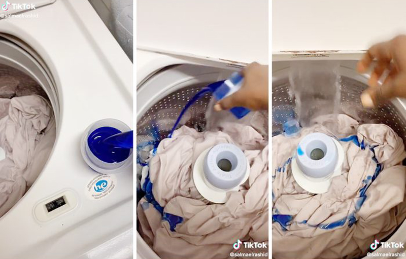 Clean Your Dirty Laundry Detergent Cup with This Genius Trick