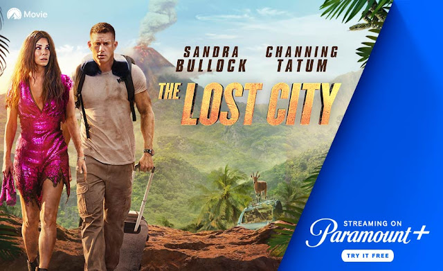 What time will The Lost City air on Paramount +? Release date