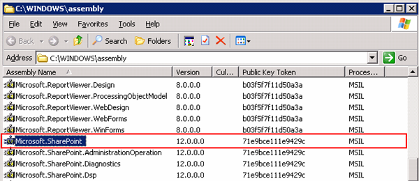 microsoft-sharepoint-assembly