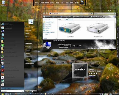 Preview Dynamic  Aero  V.3 Theme For Vista