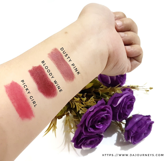 Review Romand Crazy Payoff Matte Lipsticks