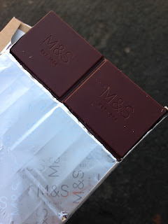 marks and spencer liquorice and blackcurrant dark chocolate