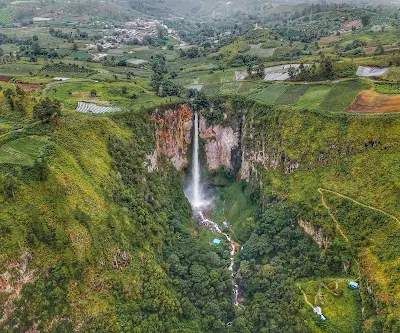 Objek Wisata Air Terjun  di Sumatera Utara