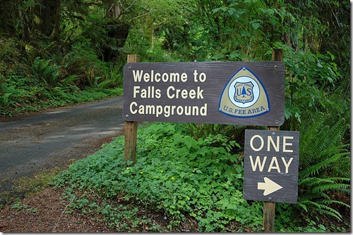 Falls Creek Sign