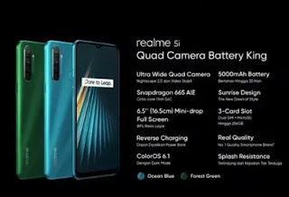 spesifikasi realme 5i