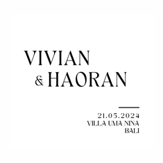 21052024 THE WEDDING OF VIVIAN & HAORAN AT VILLA UMANINA BALI
