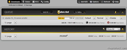 My favorite one is SABnzbd, and I will be covering the rest of guide taking it in view. - theprohack.com