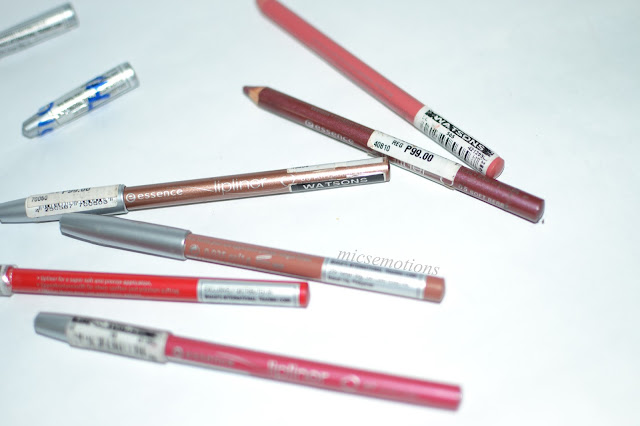 essence lip liner micsemotions