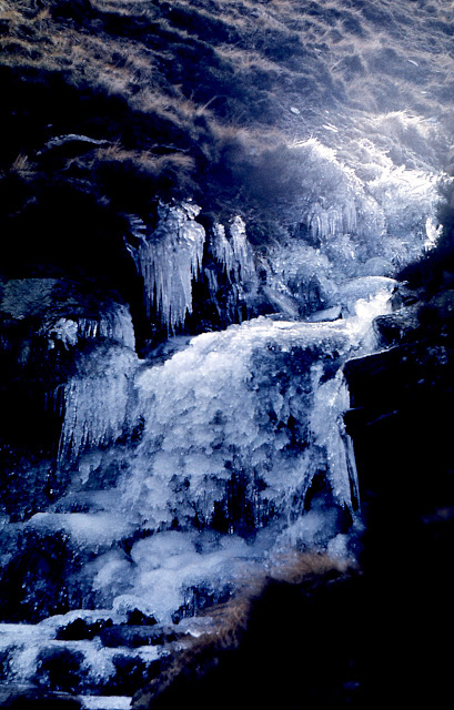 Icicles on the Snake Path: winter 1976