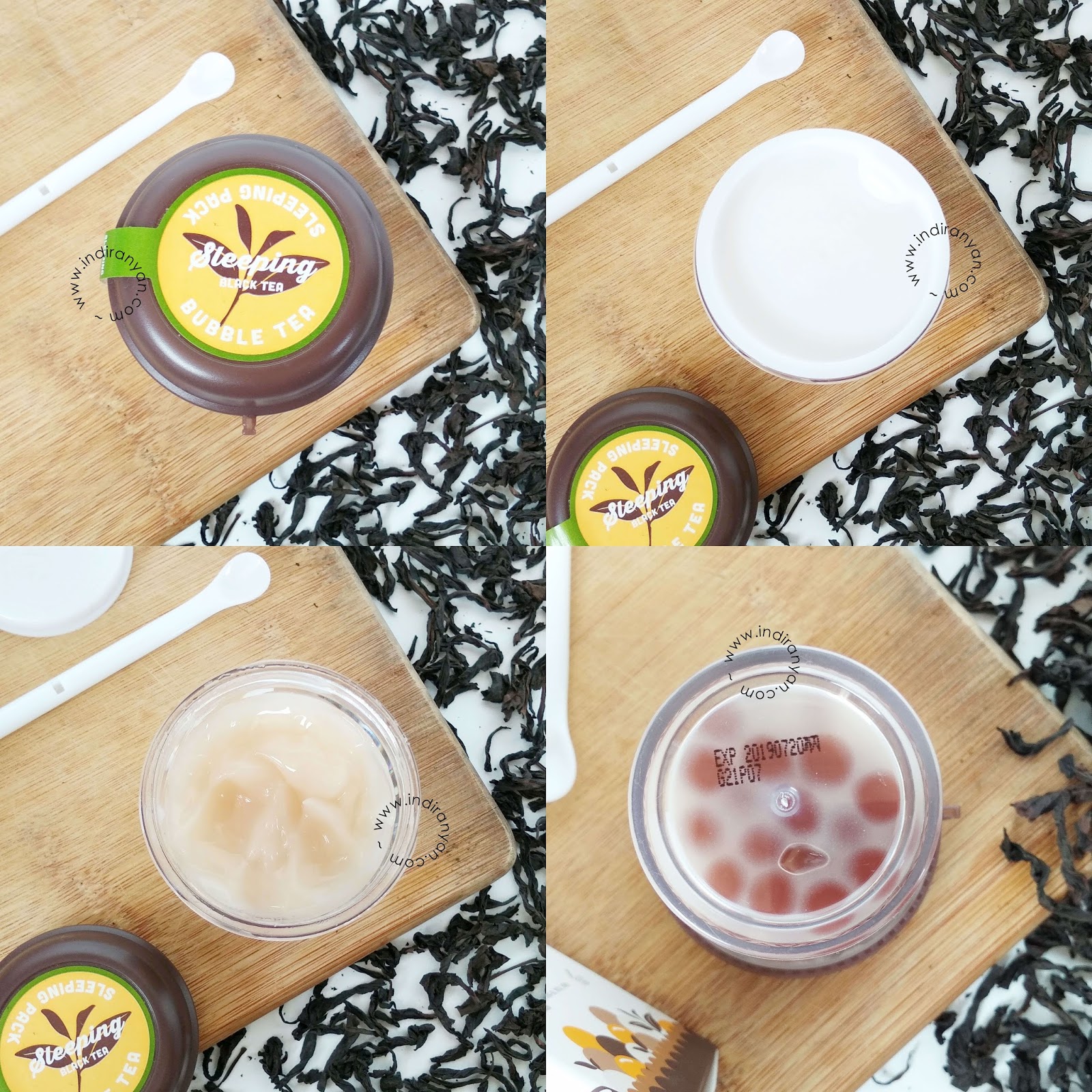 etude-house-bubble-tea-sleeping-pack-black-tea, etude-house-bubble-tea-black-tea