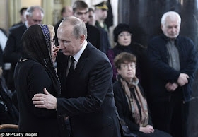 Vladimir Putin Mourns Russian Ambassador  Who Was Assassinated In Turkey (PHOTOS)