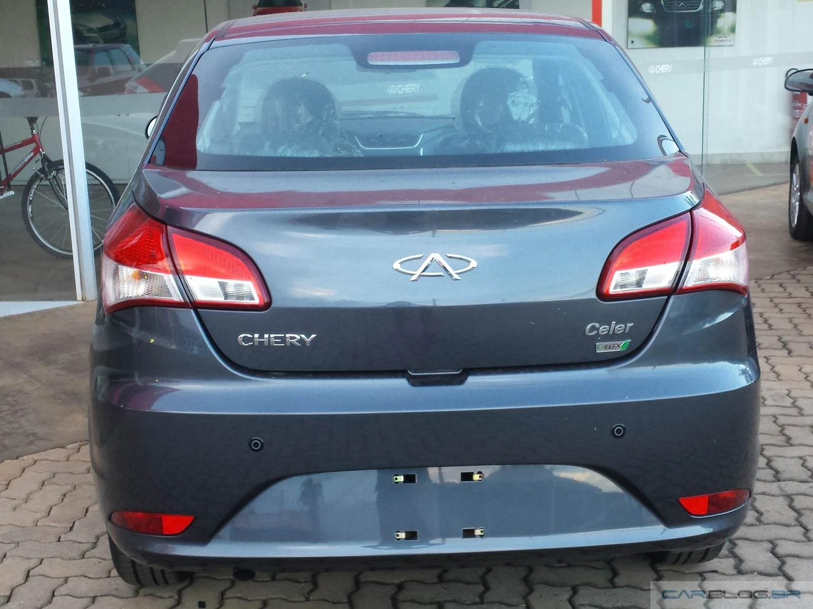 Novo Chery Celer 2016 - sedã - traseira