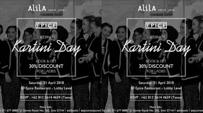  Special Package From Alila Solo In Kartini Day April, 21 2018