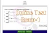 Computer Operator Online Test Exam-1