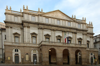 The Teatro alla Scala opera house, Milan