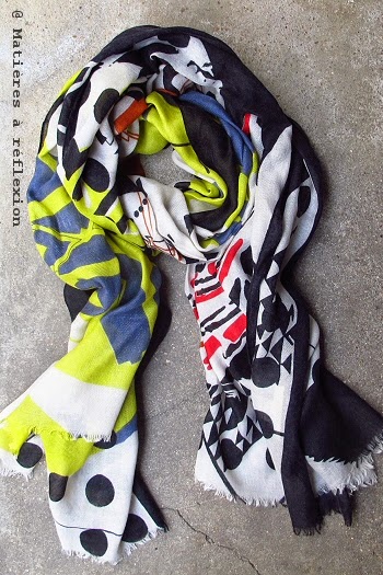 Foulard coloré hiver 2014