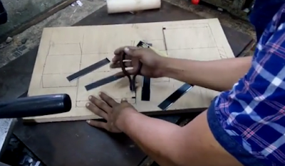 Cara Membuat Pisau Pond Kertas Manual