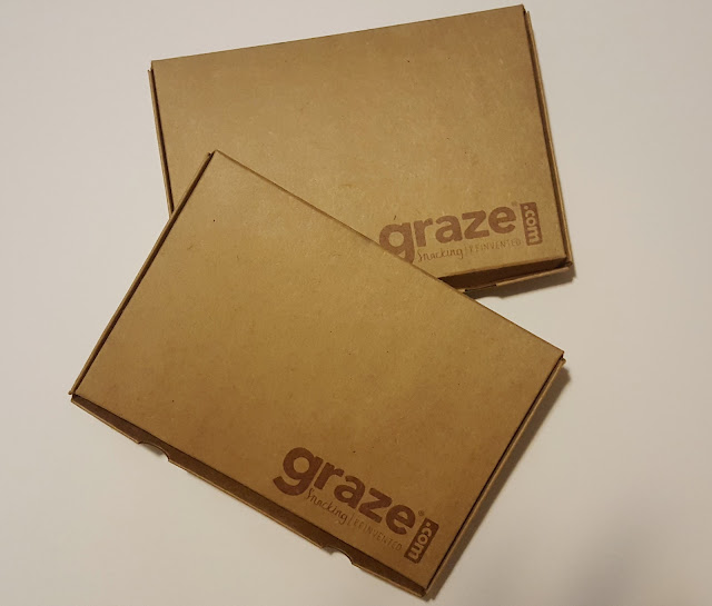 My two graze boxes.