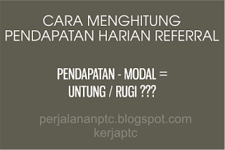 CARA MENGHITUNG PENDAPATAN REFERRAL