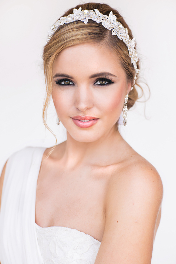 Tia Bridal Lace Headband - http://www.perlejewellerymakeup.com.au