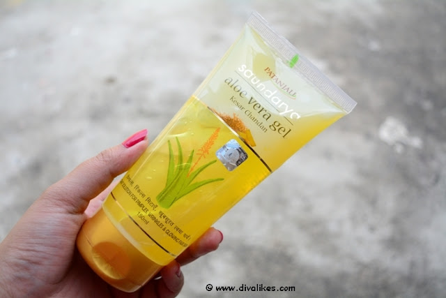 Patanjali Saundarya Aloe Vera Gel Kesar Chandan Review