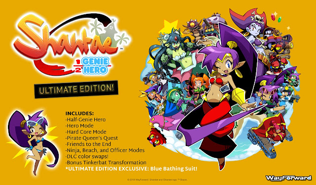 Shantae Half Genie Hero Ultimae Edition advertisement