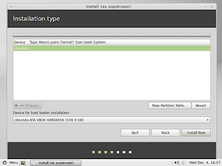 Cara Instal Linux Mint