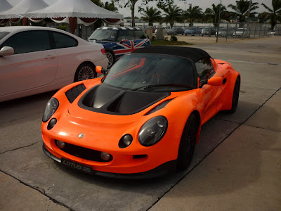 Orange Lotus Elise