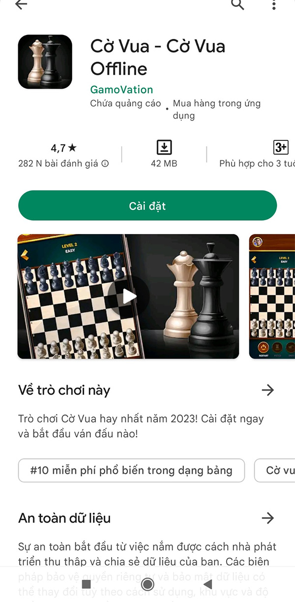 Cờ Vua Offline - game cờ vua cho Android, iOS, PC b