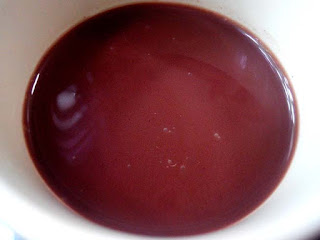 Açaí berry juice.