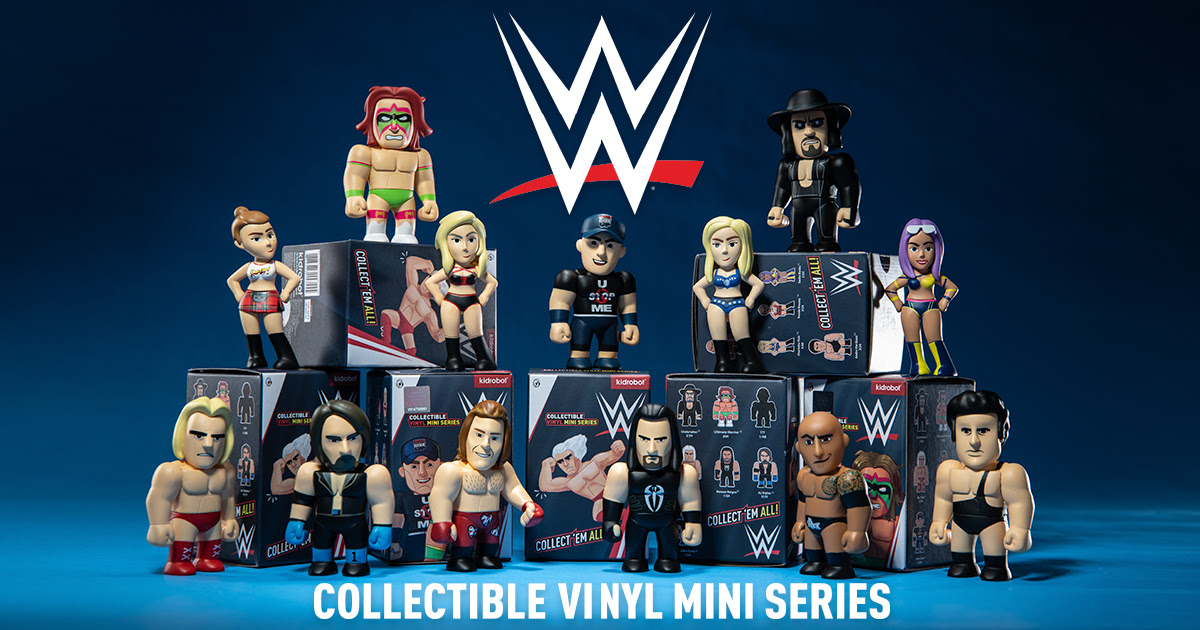 The Blot Says Wwe Mini Figure Blind Box Series By Kidrobot - jushin thunder liger green gold roblox