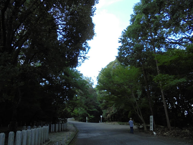 近江神宮からの風景