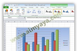 Cara Memberi Warna Background Chart/Grafik Excel