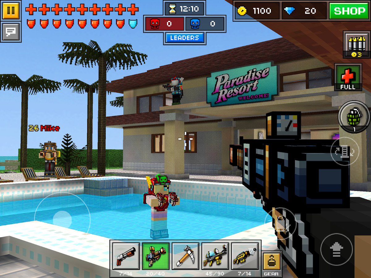 Download Pixel Gun 3D PRO v10.4.4 Apk +Mod UNLIMITED 