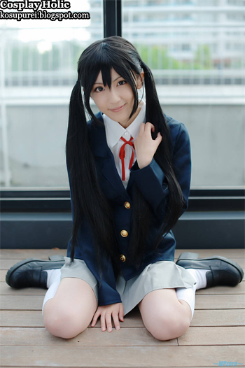 k-on! cosplay - nakano azusa by chamaro