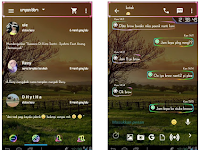 BBM Neon Light Transparent v3.1.0.25 MOD APK Terbaru 2016