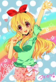 Foto Gambar Ichigo Hoshimiya Aikatsu Anime Cewek Cantik